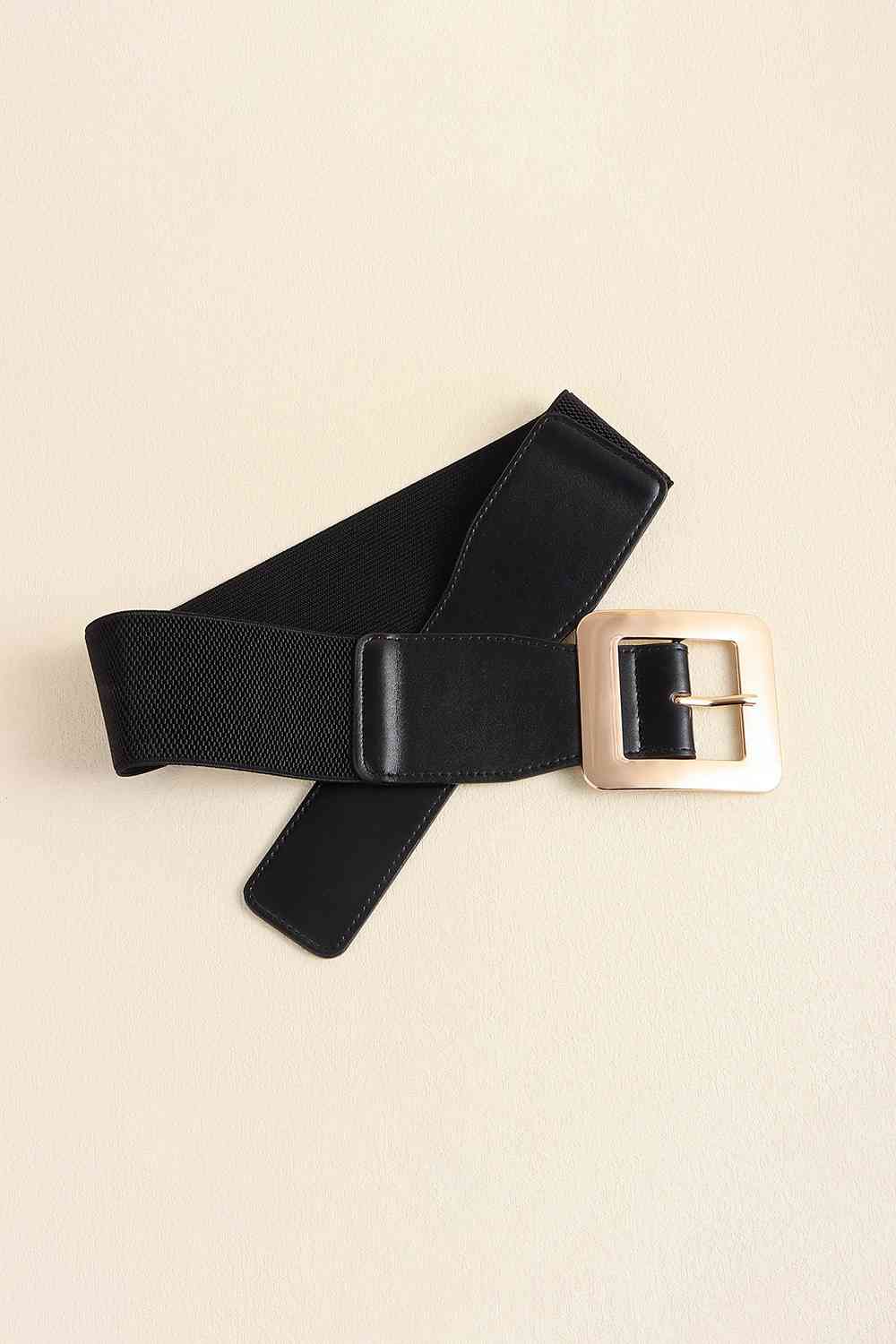 Alloy Buckle PU Leather Belt - Munsieur