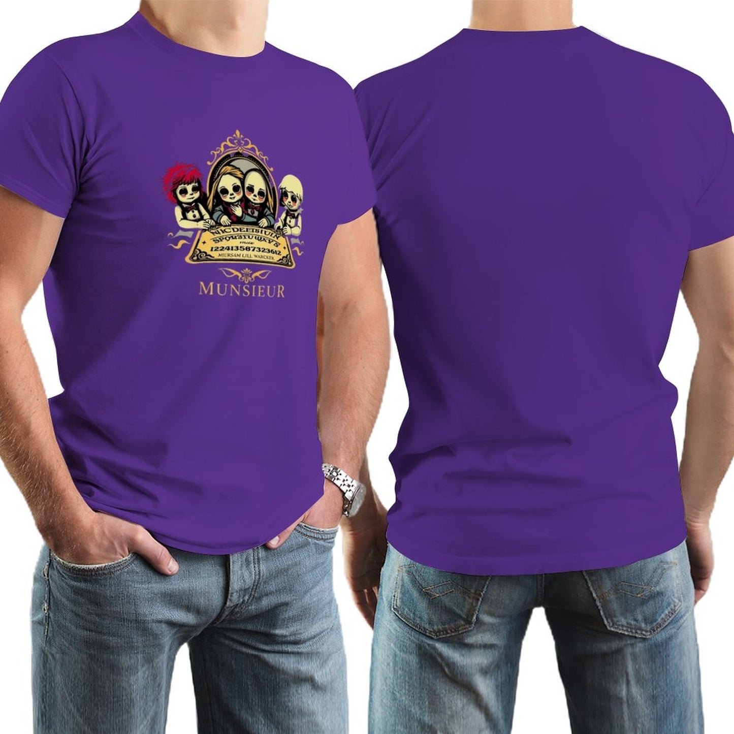 Men's Munsieur Brand Tee "Ouija" Designer Streetwear for Men