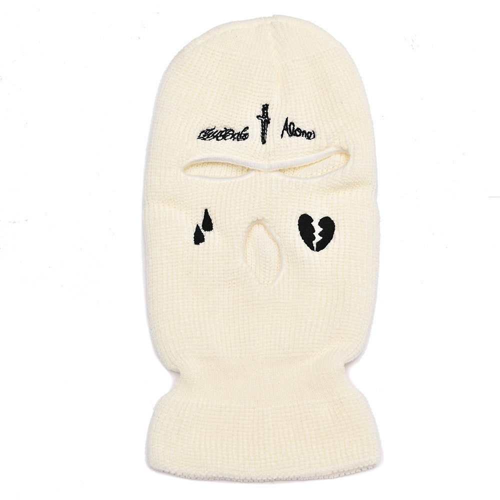 Knitted Hat Mask Streetwear Fashion