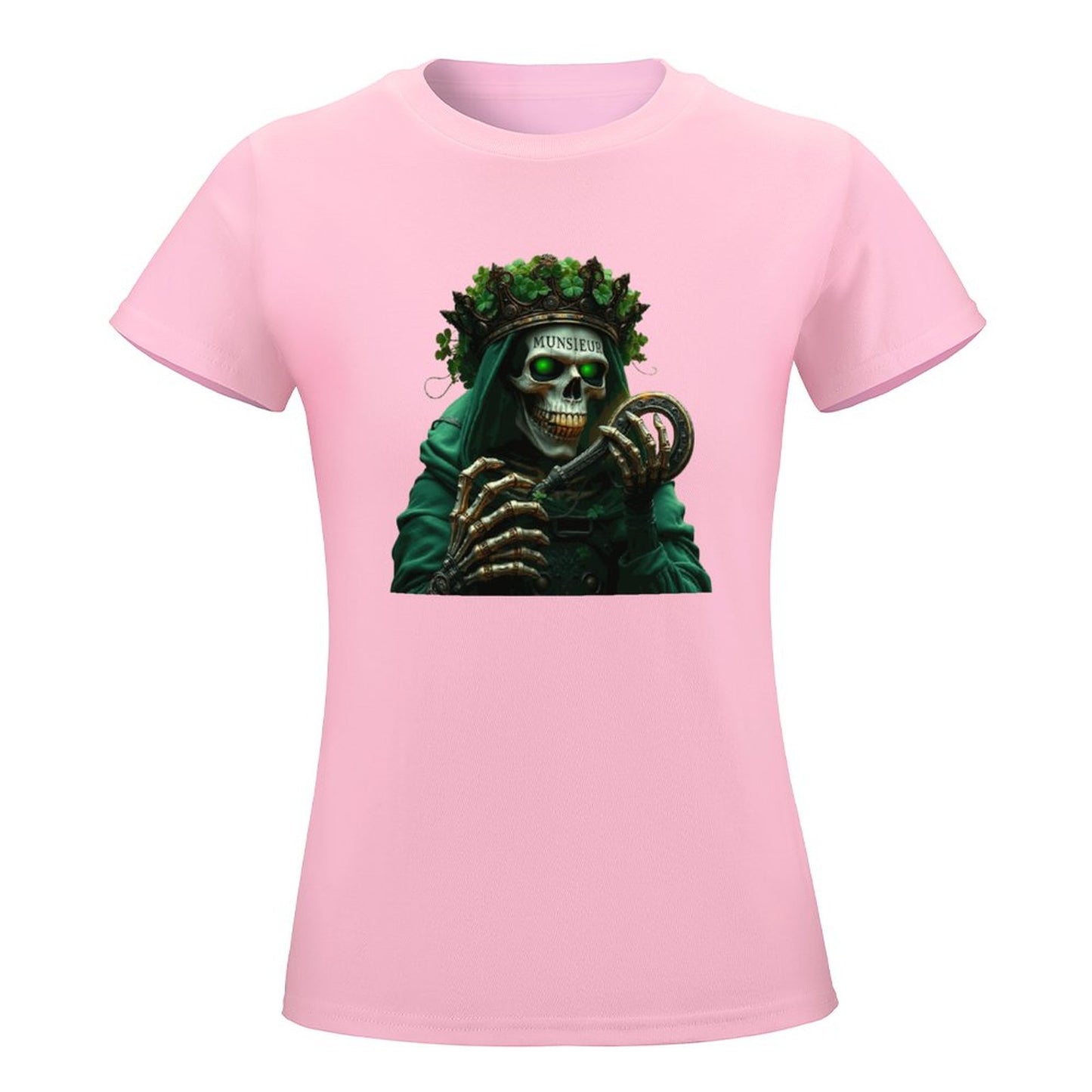 Munsieur St. Patrick's Day Collection T-Shirt for Women – Celtic Goddess Drip