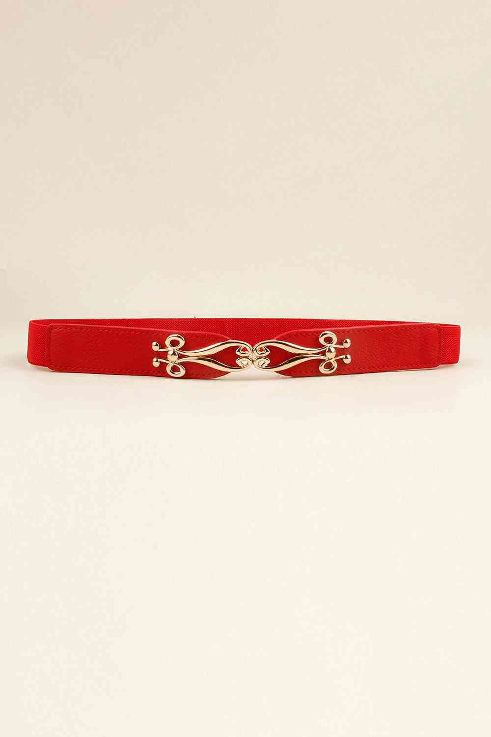 Alloy Buckle Elastic Belt - Munsieur