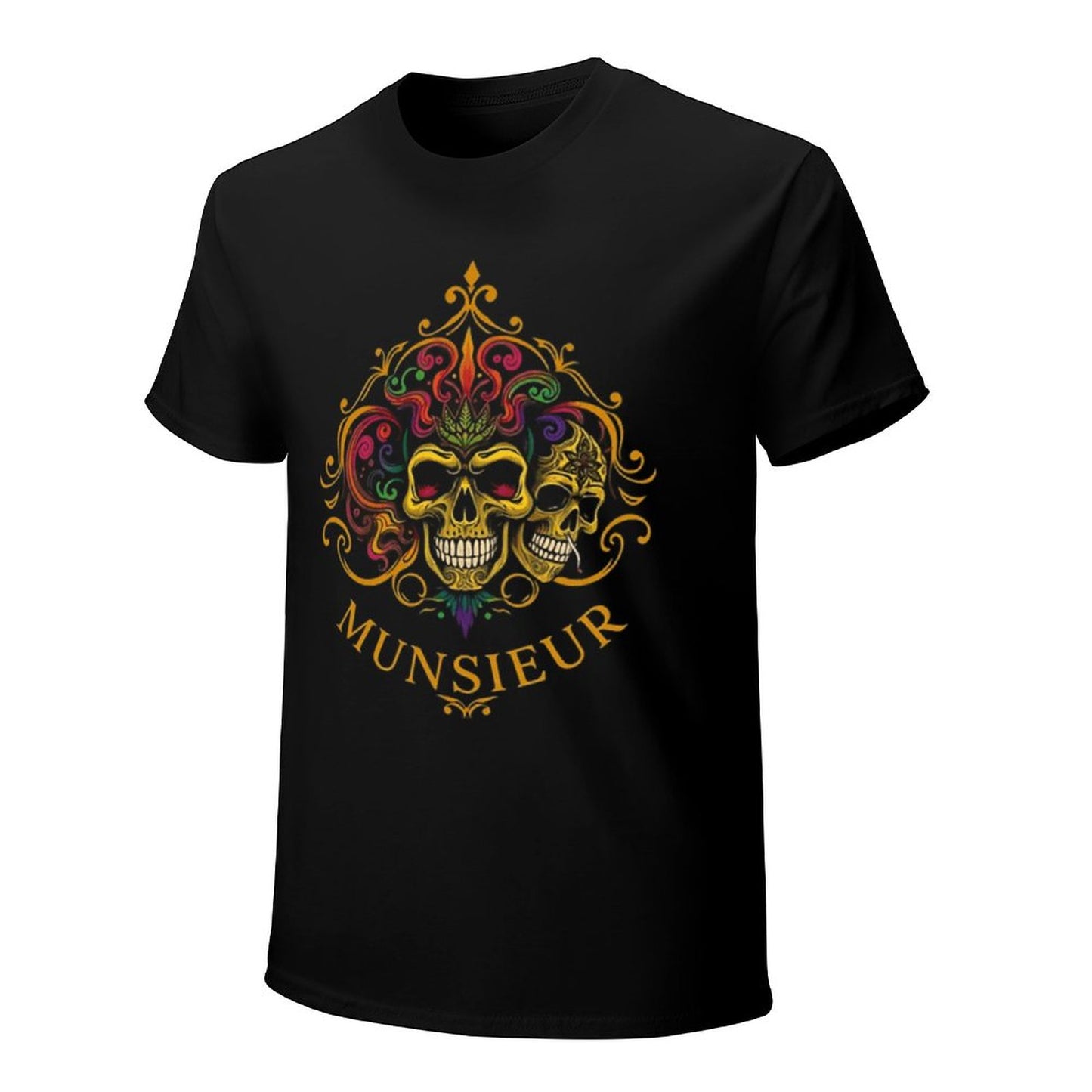 Men's Munsieur Brand Tee "Mardi Gras" Streetwear Design