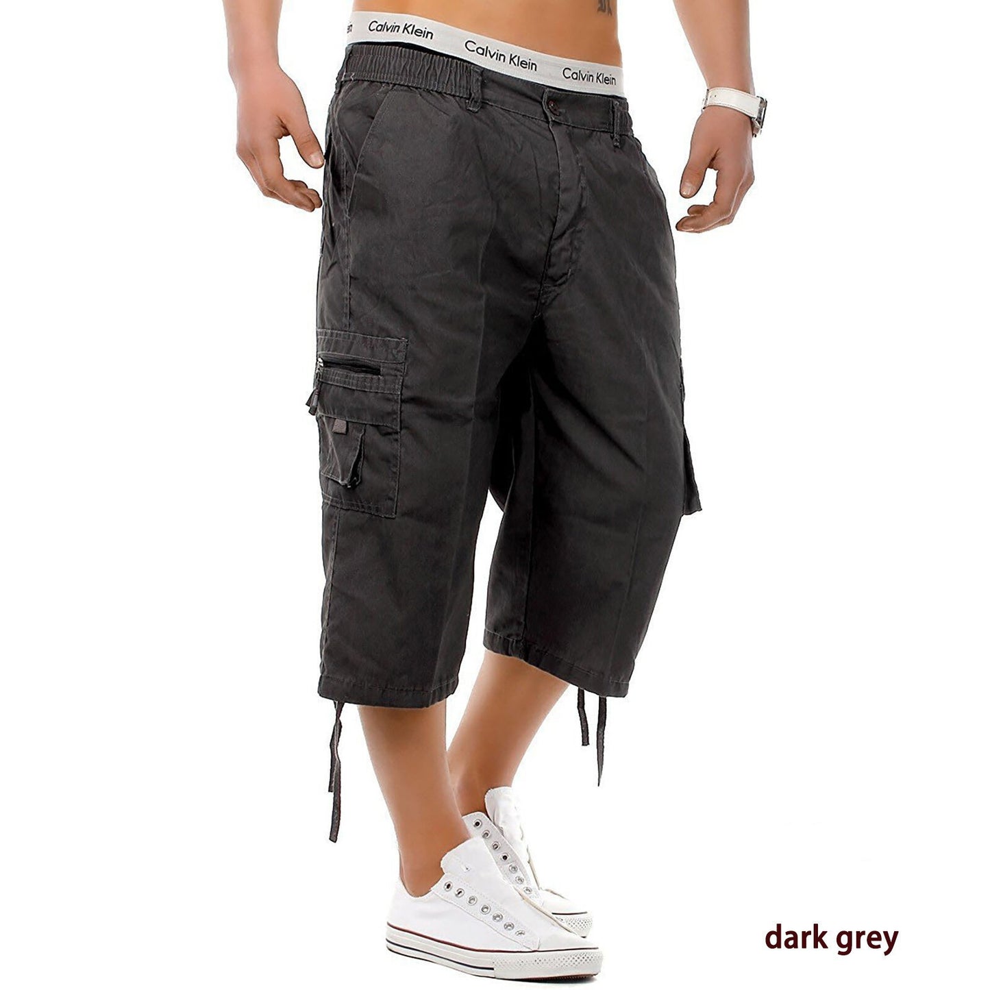 Summer Men's 7-point Multi-pocket Military Shorts Cross-border Style