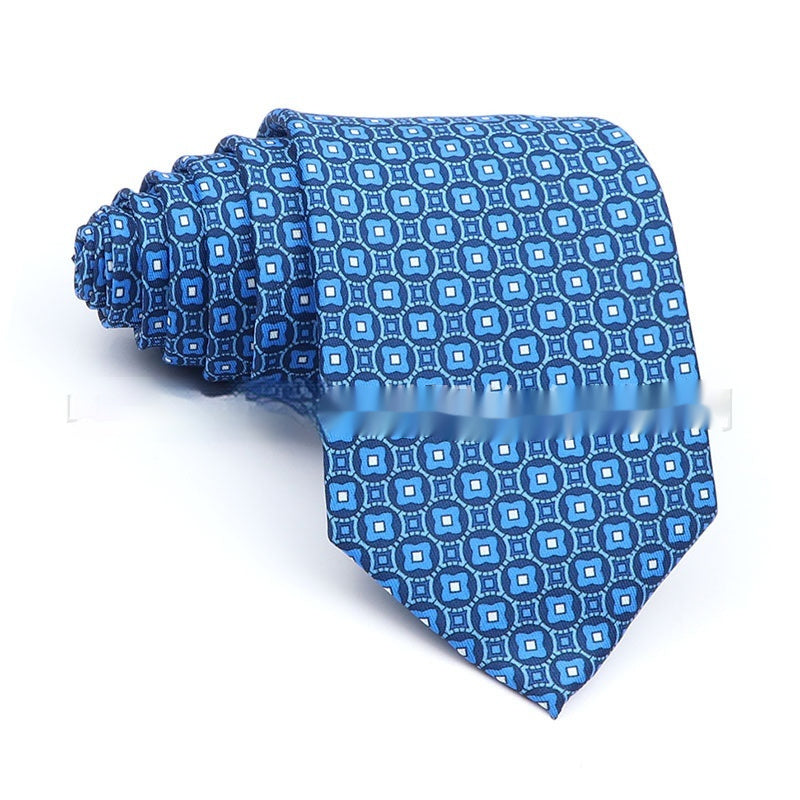 Business Polyester Men's Printed Workplace Tie - Munsieur