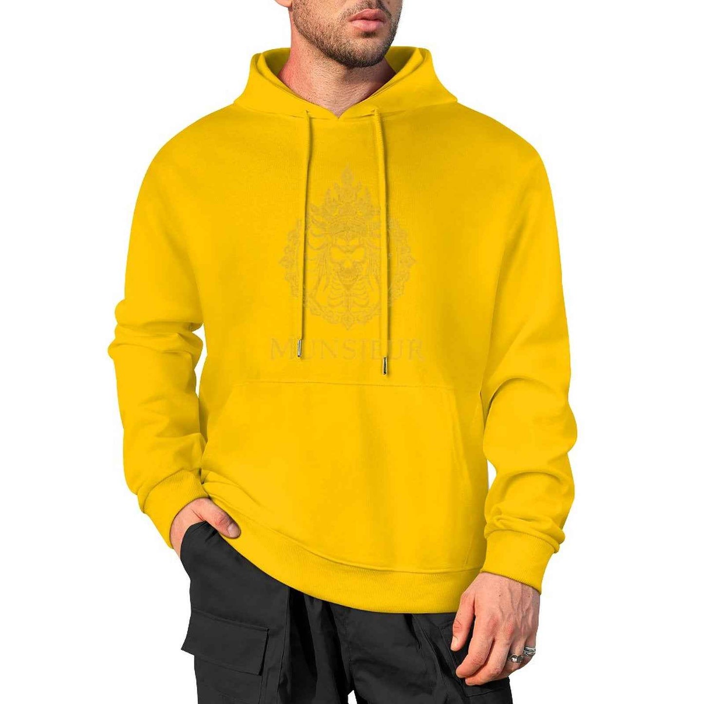 Munsieur Phantom Threads: Skull Edition Hoodie for Men - Munsieur