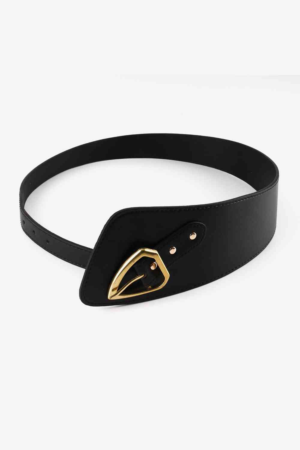 Irregular PU Leather Belt - Munsieur