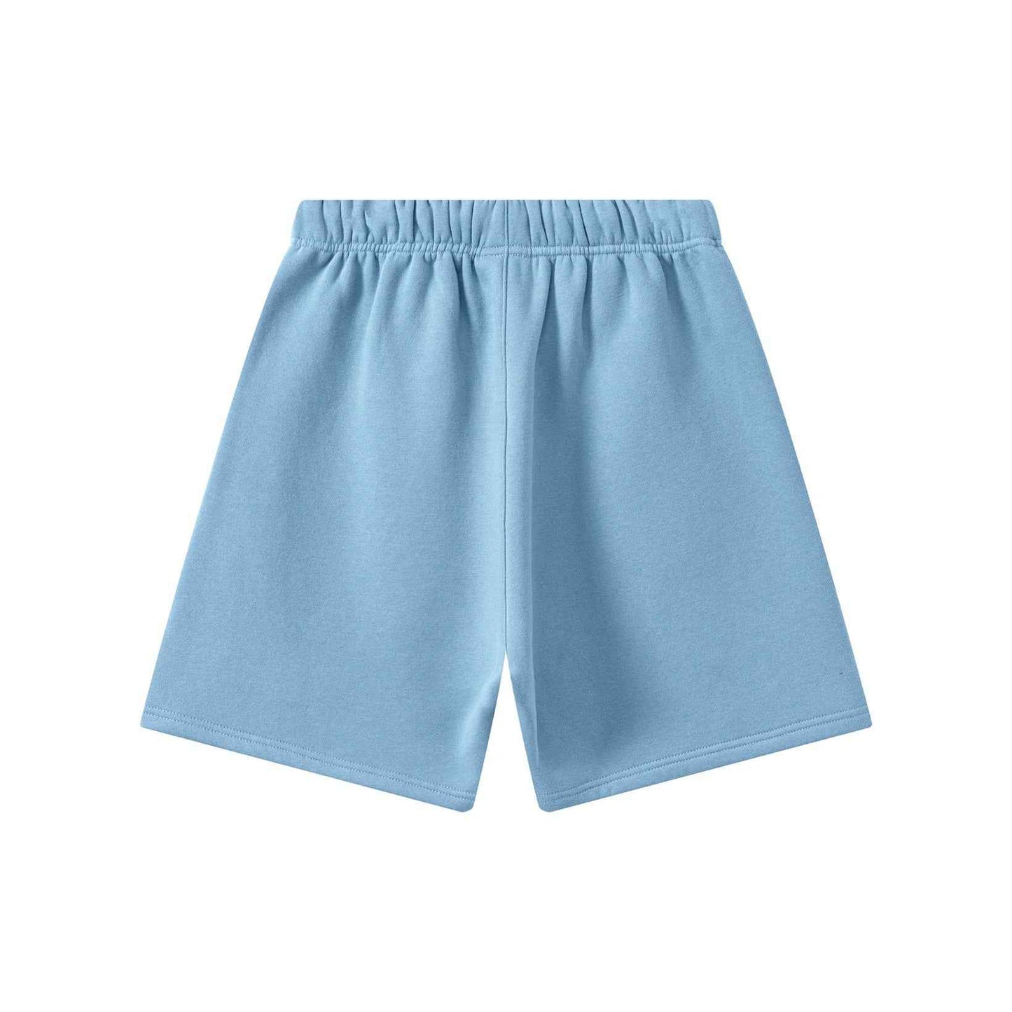 345GSM Men's Fleece-Lined Straight-Leg Shorts