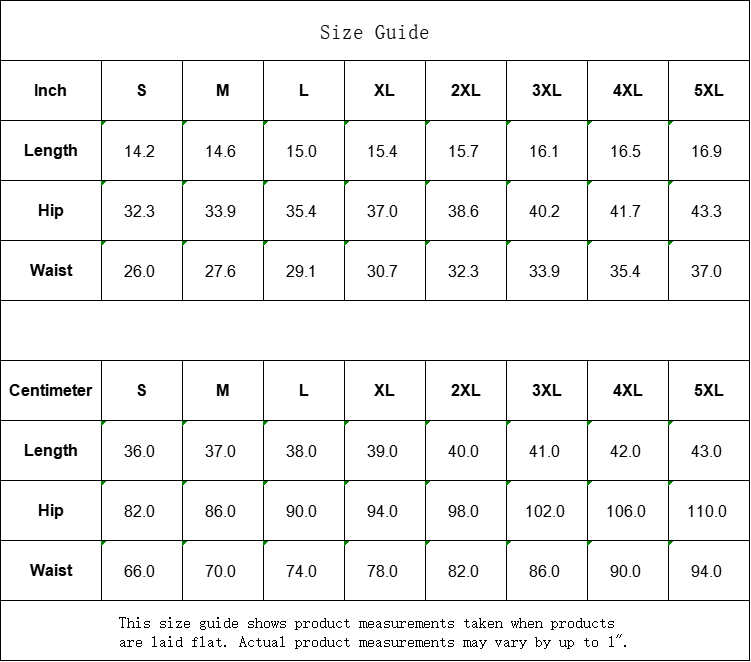 Size guide for luxury men's boxer briefs by Munsieur showing length, hip, and waist measurements in inches and centimeters