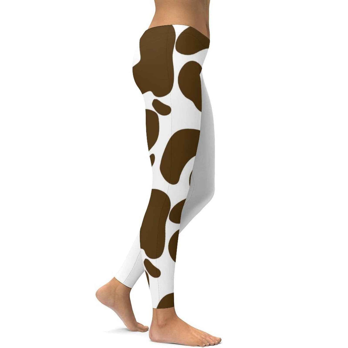 Munsieur Luxury Streetwear Leggings Cow Print - Munsieur