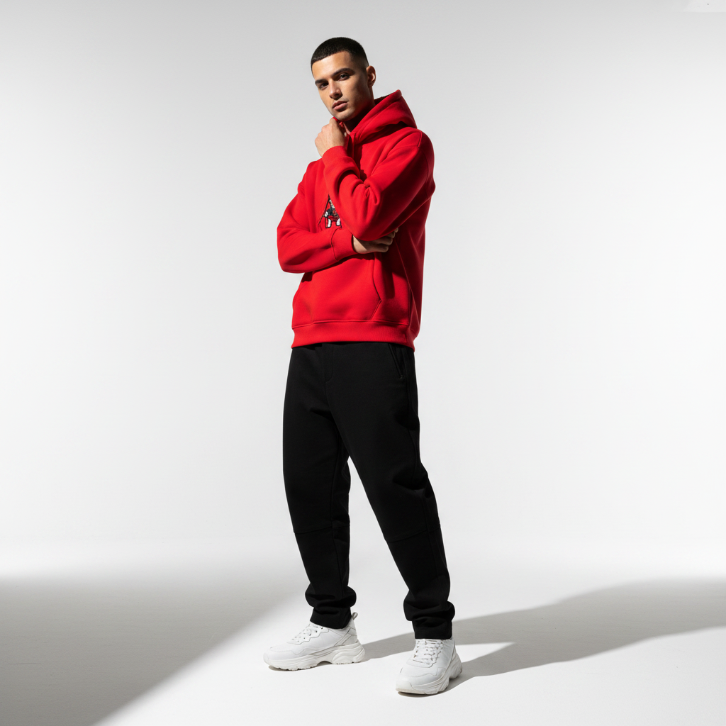 Men's Eye-Patch Hoodie | MUNSIEUR