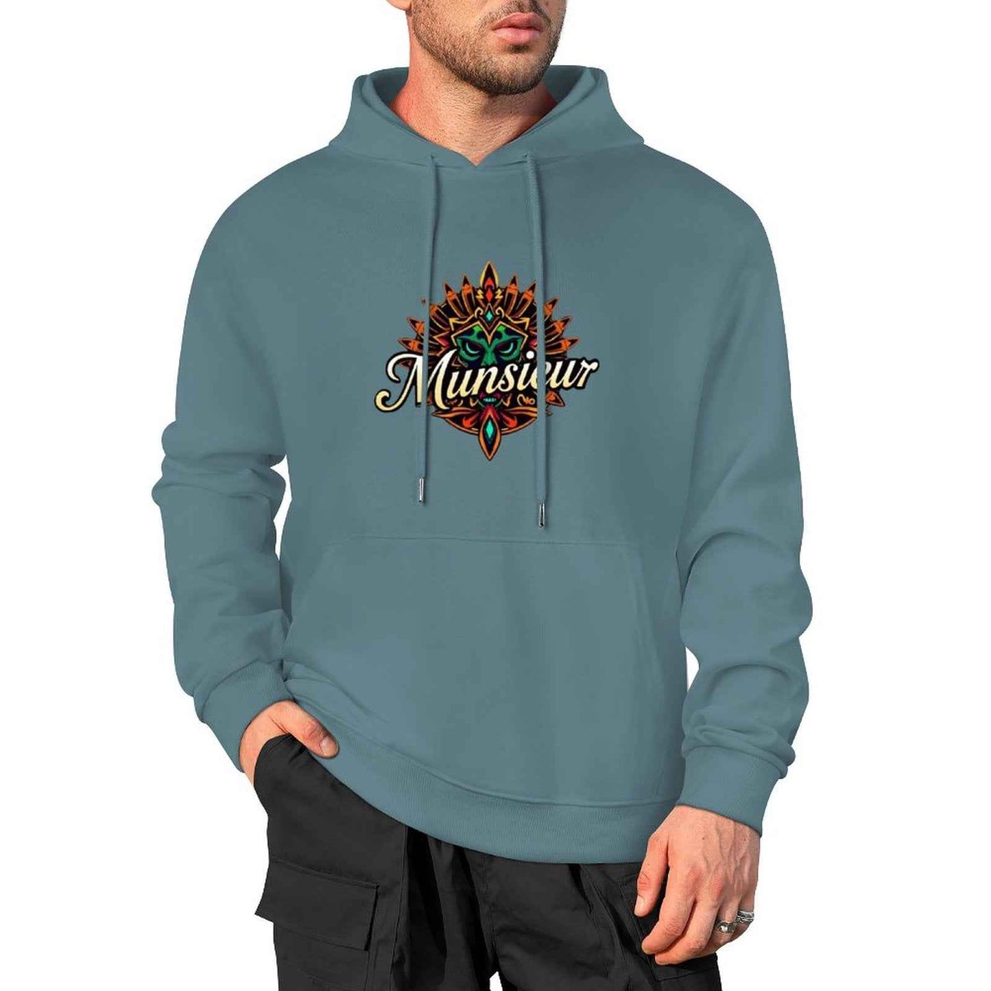 Munsieur Monk's Wisdom Hoodie | Spiritual Streetwear for Men - Munsieur