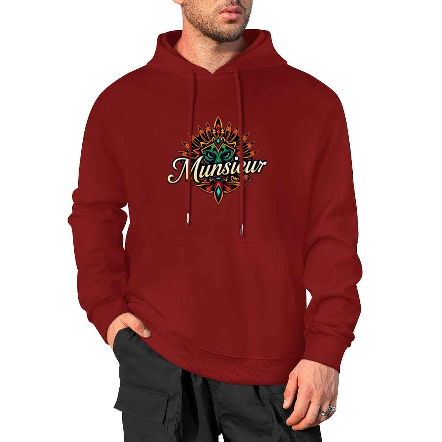 Munsieur Monk's Wisdom Hoodie | Spiritual Streetwear for Men - Munsieur