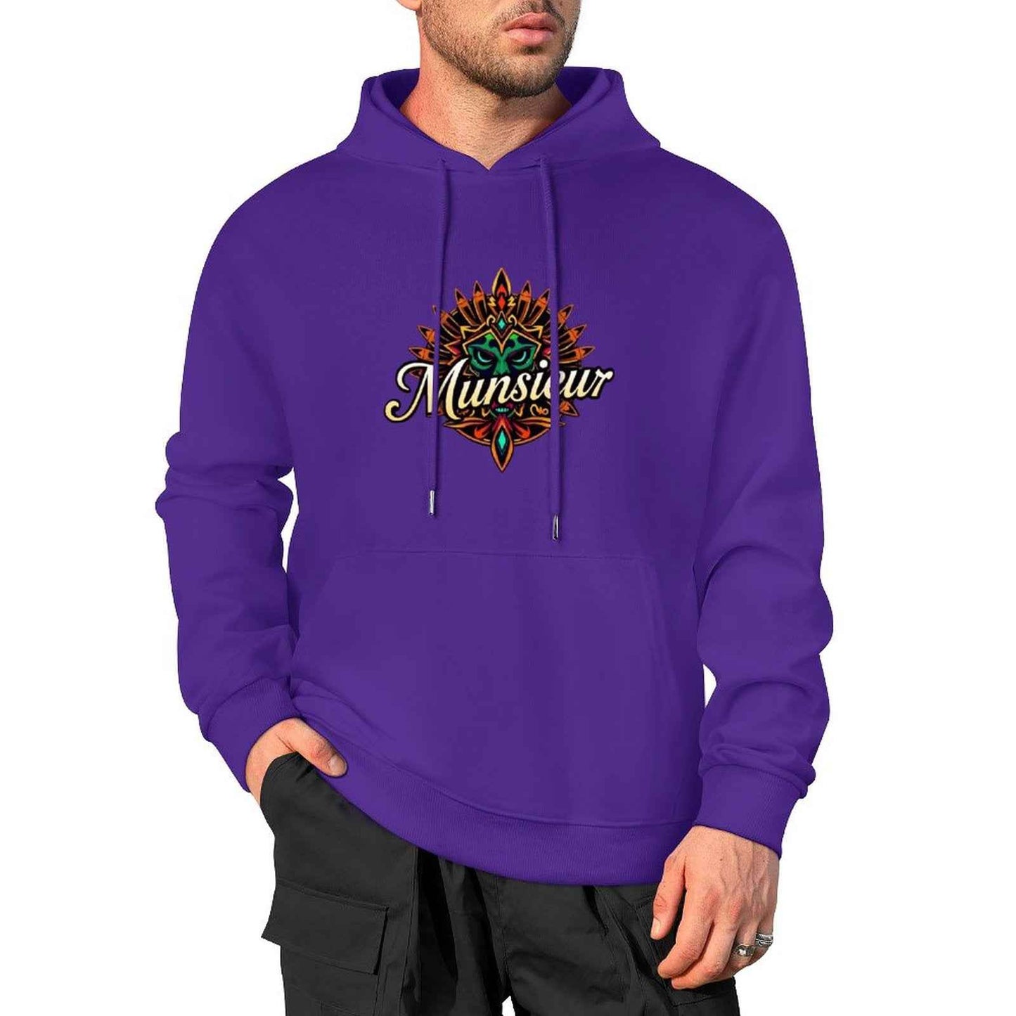 Munsieur Monk's Wisdom Hoodie | Spiritual Streetwear for Men - Munsieur