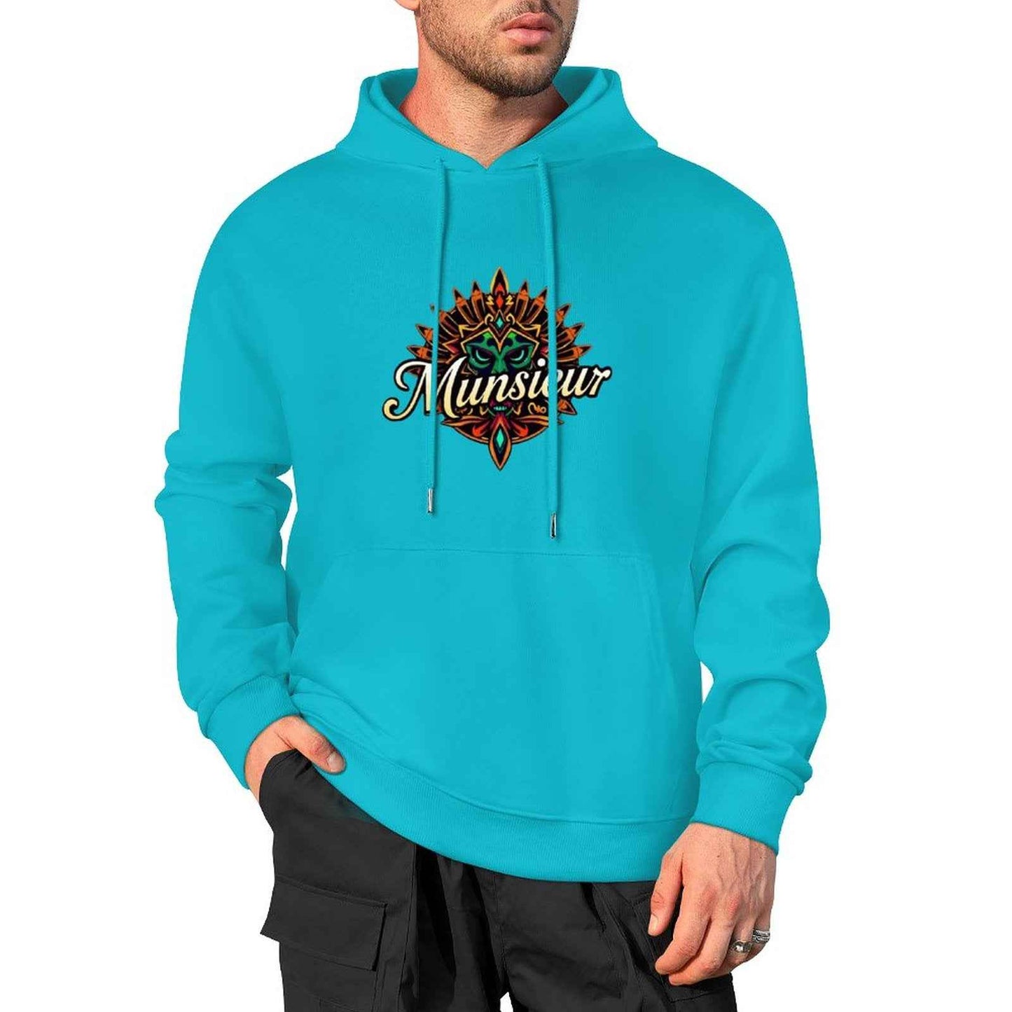 Munsieur Monk's Wisdom Hoodie | Spiritual Streetwear for Men - Munsieur