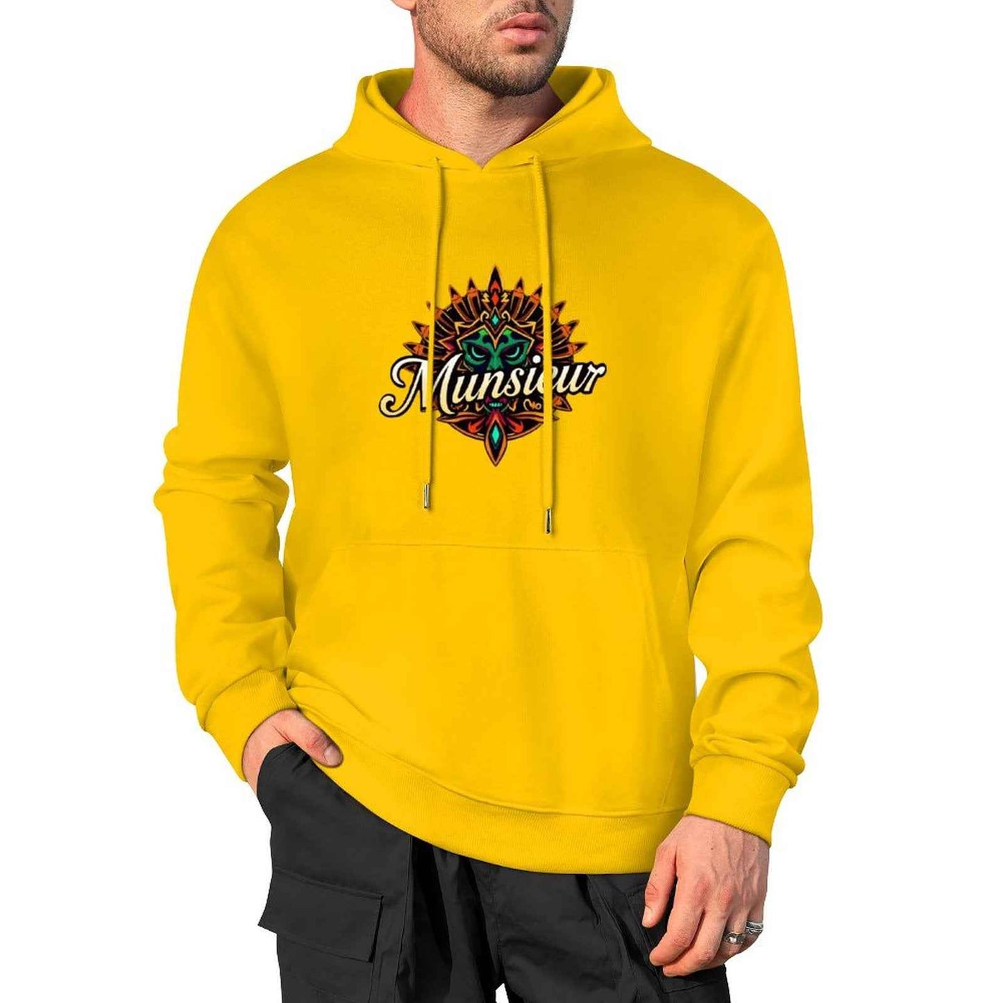 Munsieur Monk's Wisdom Hoodie | Spiritual Streetwear for Men - Munsieur
