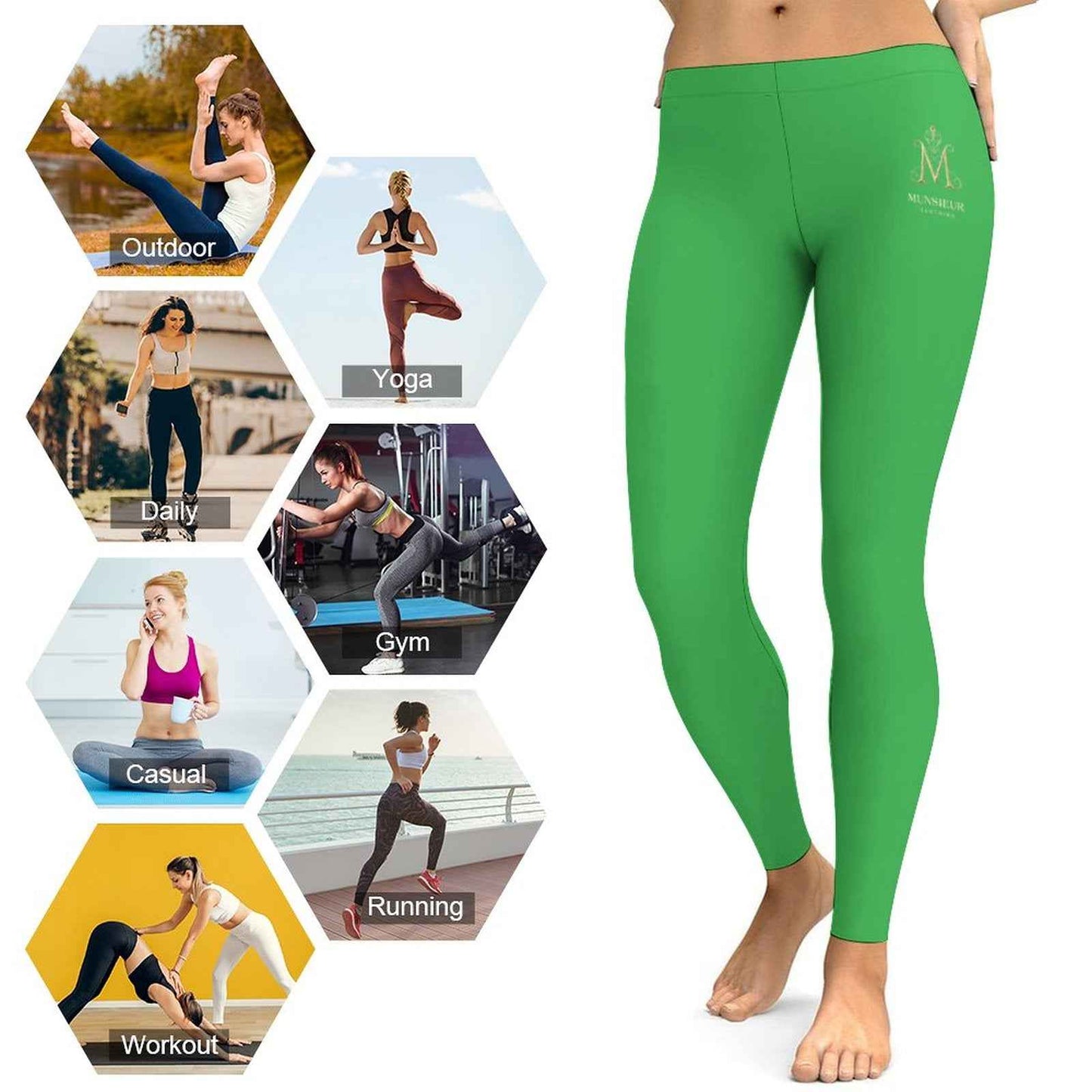 Munsieur Fashion Leggings - Premium Urban Style - Munsieur