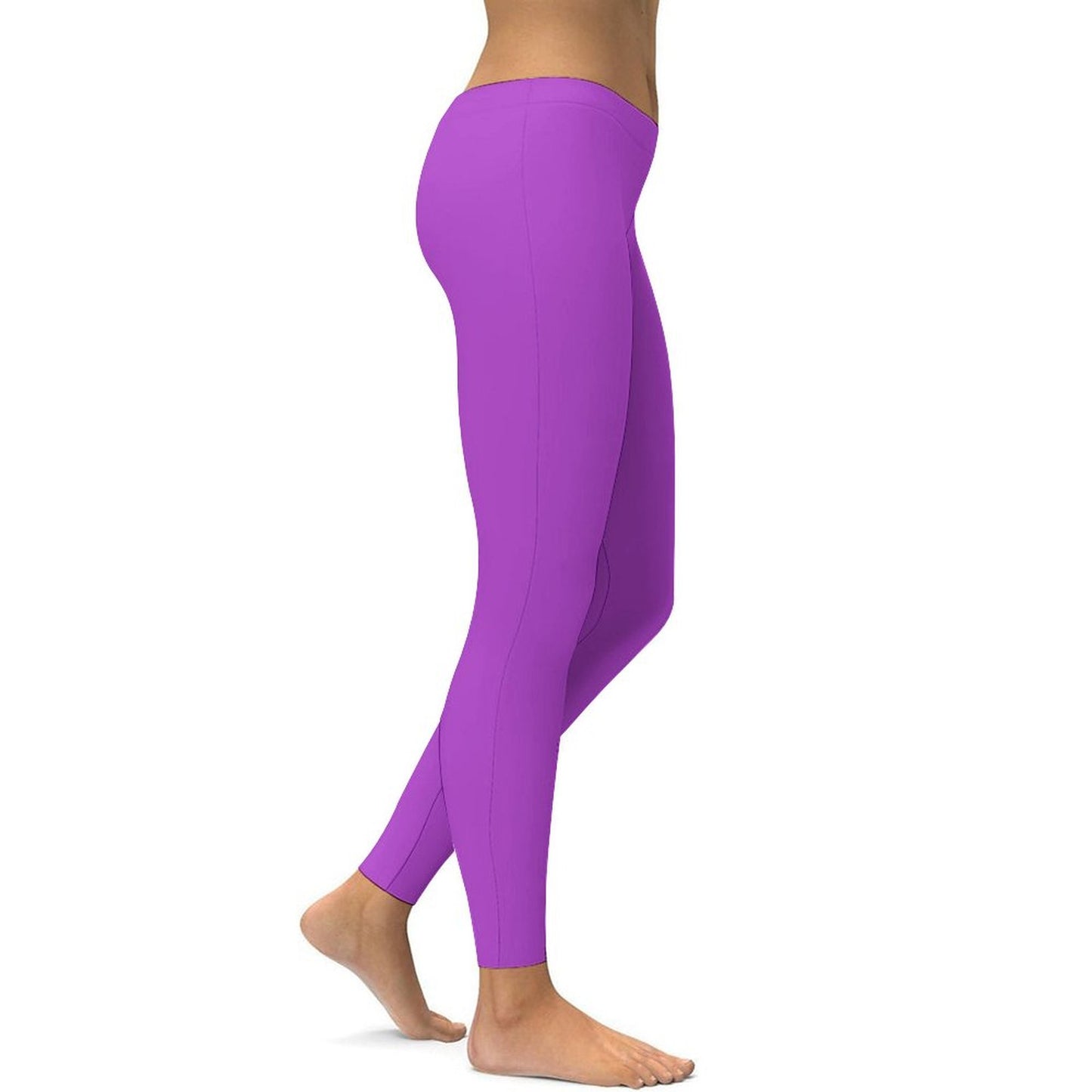 Munsieur Fashion Leggings in Vibrant Purple - Munsieur