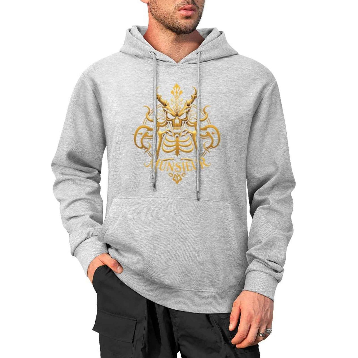Munsieur Streetwear Collection Skull Hoodie - Munsieur