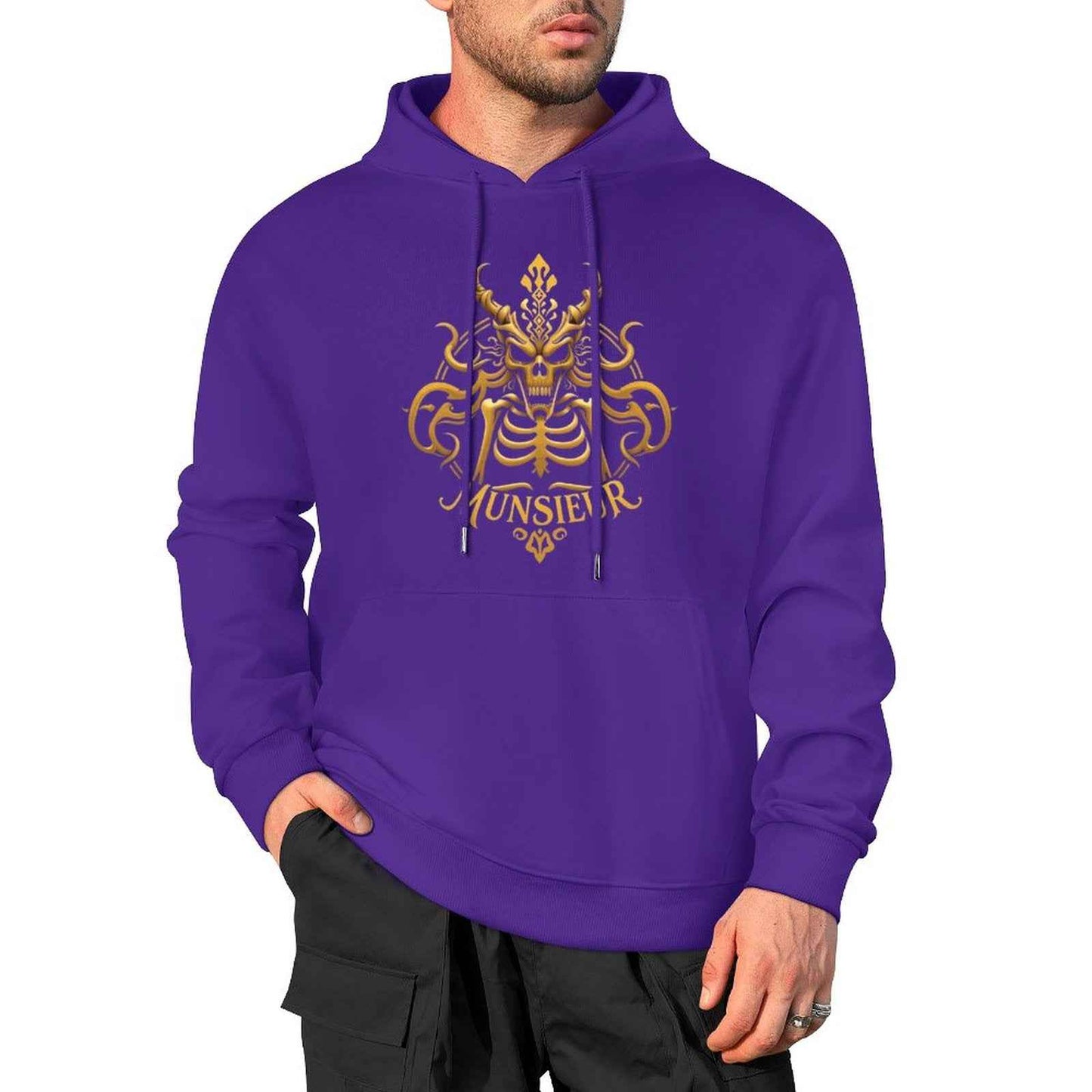 Munsieur Streetwear Collection Skull Hoodie - Munsieur