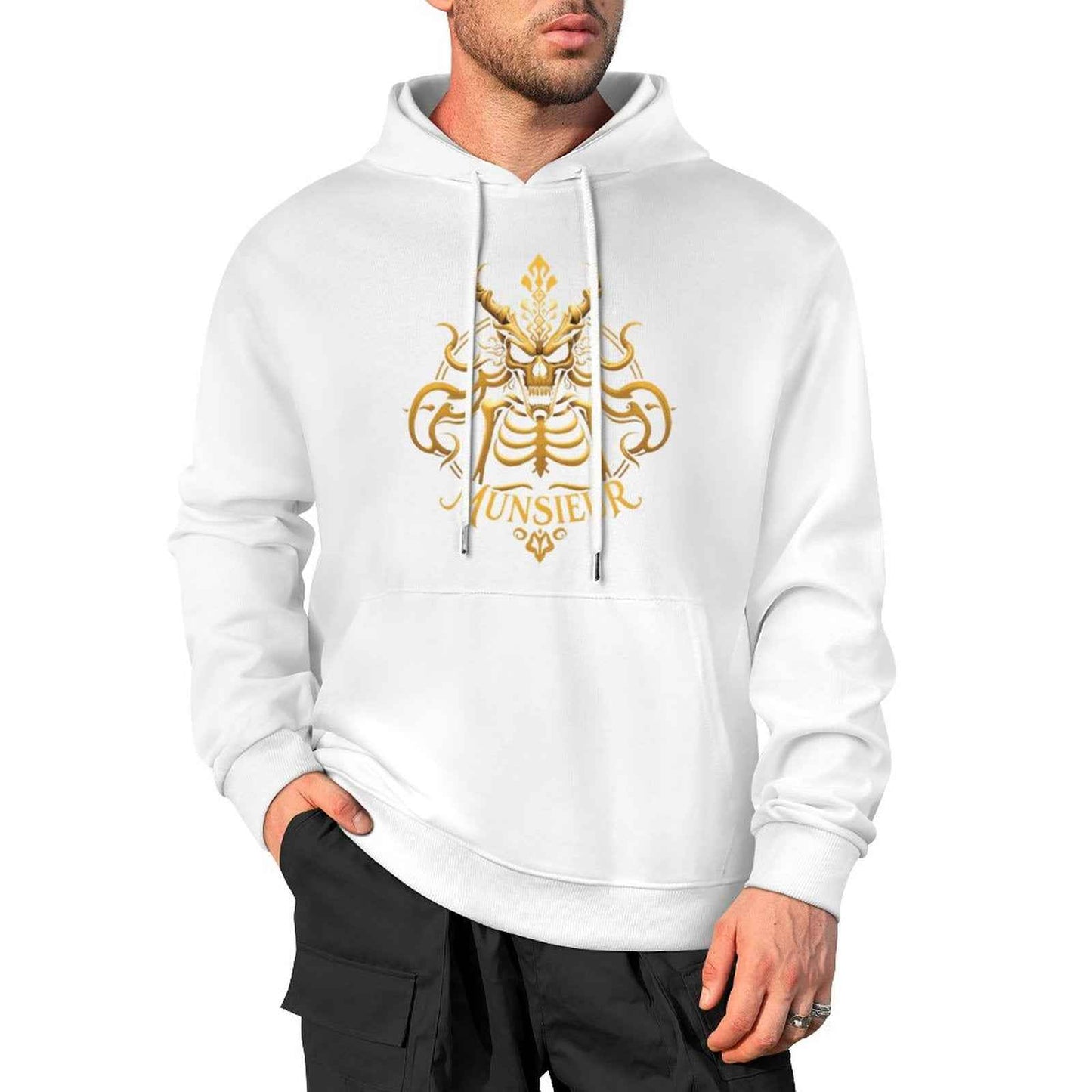 Munsieur Streetwear Collection Skull Hoodie - Munsieur