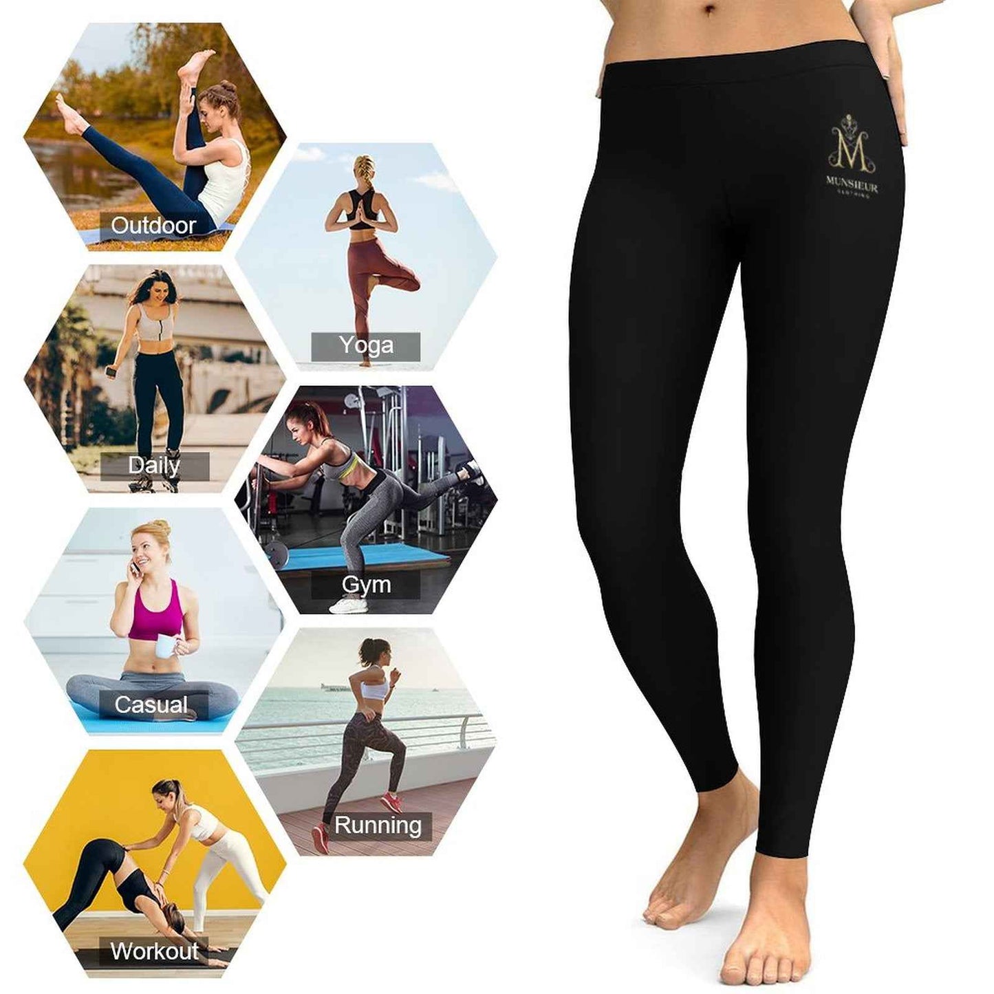 Munsieur Urban Style Women's Leggings for Fashion Forward - Munsieur