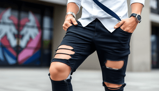 How to Style Men's Ripped Jeans: Trendy Tips & Tricks - Munsieur