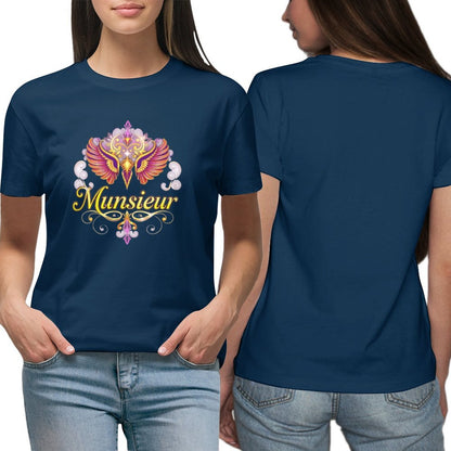 Munsieur T-Shirt for Women: Chic, Comfortable, and Timeless for Her - Munsieur