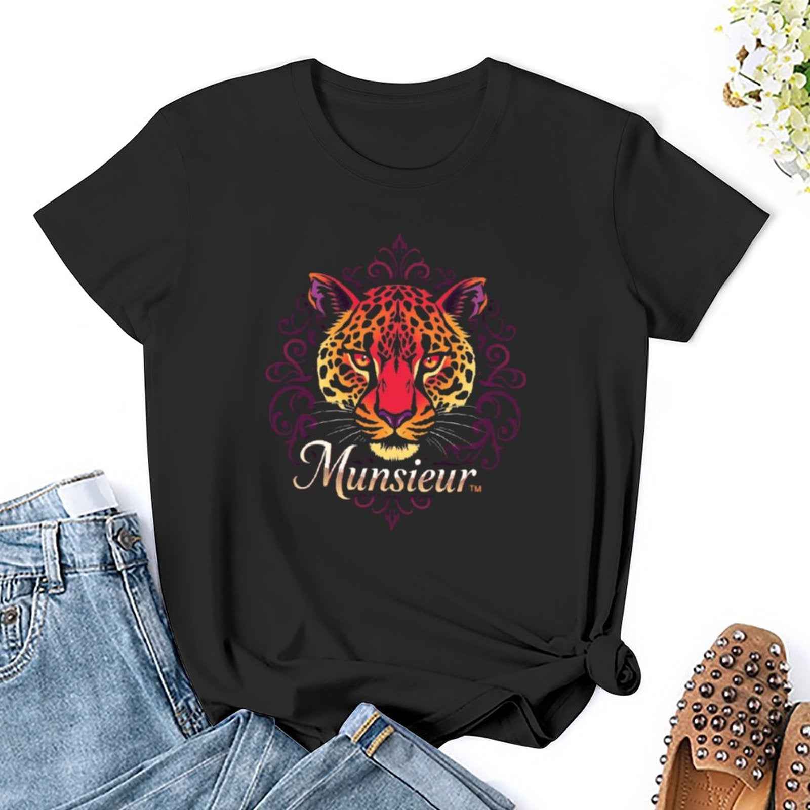 Munsieur T-Shirt for Women: Soft, Stylish, and Made to Last for Her - Munsieur