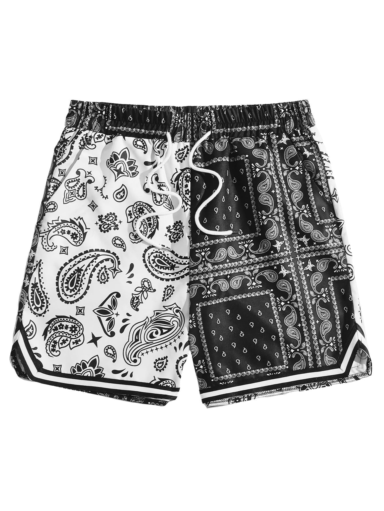 Graffiti 3D Casual Loose Assorted Men's Beach Shorts