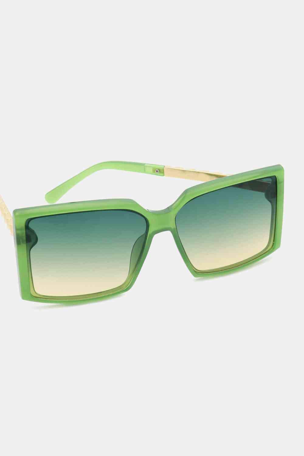 Polycarbonate Frame Square Sunglasses - Munsieur