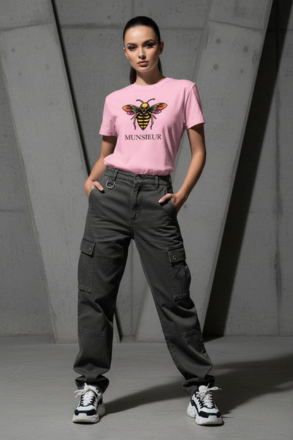 Munsieur T-Shirt for Women: Redefining Casual Chic with Elegance for Her - Munsieur