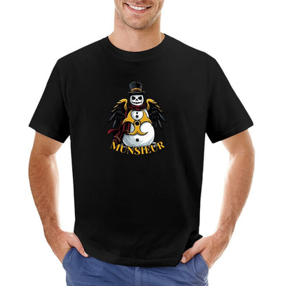 Men's Munsieur Christmas Tee Design "Atomic Snow"