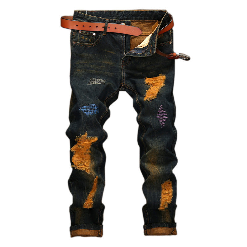 Men's Retro Fashion And Personalized Pants - Munsieur