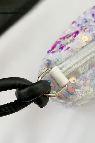 Sequin Double Strap Shoulder Bag - Munsieur