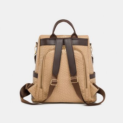 Stylish PU Leather Backpack for Everyday Adventures - Munsieur