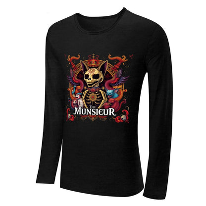 Munsieur Long Sleeve Tee for Men: Lightweight Feel with a Premium Look - Munsieur