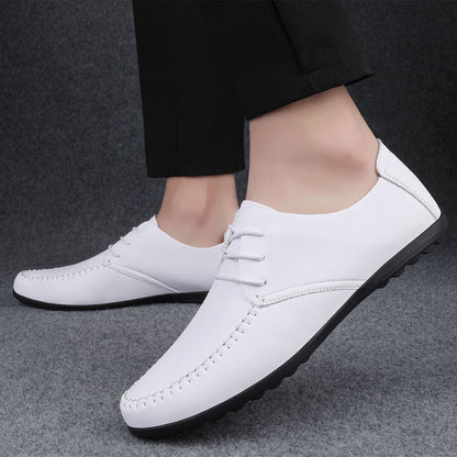 Men's Business Casual Breathable Leather Shoes - Munsieur