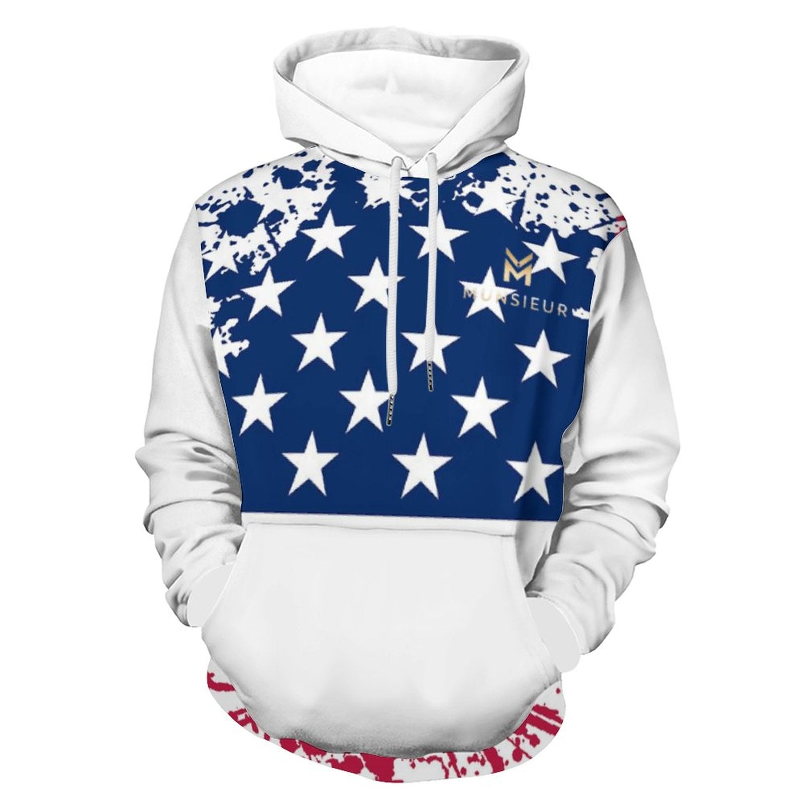 Men's Munsieur Graphic America's Pride Hoodie - Munsieur