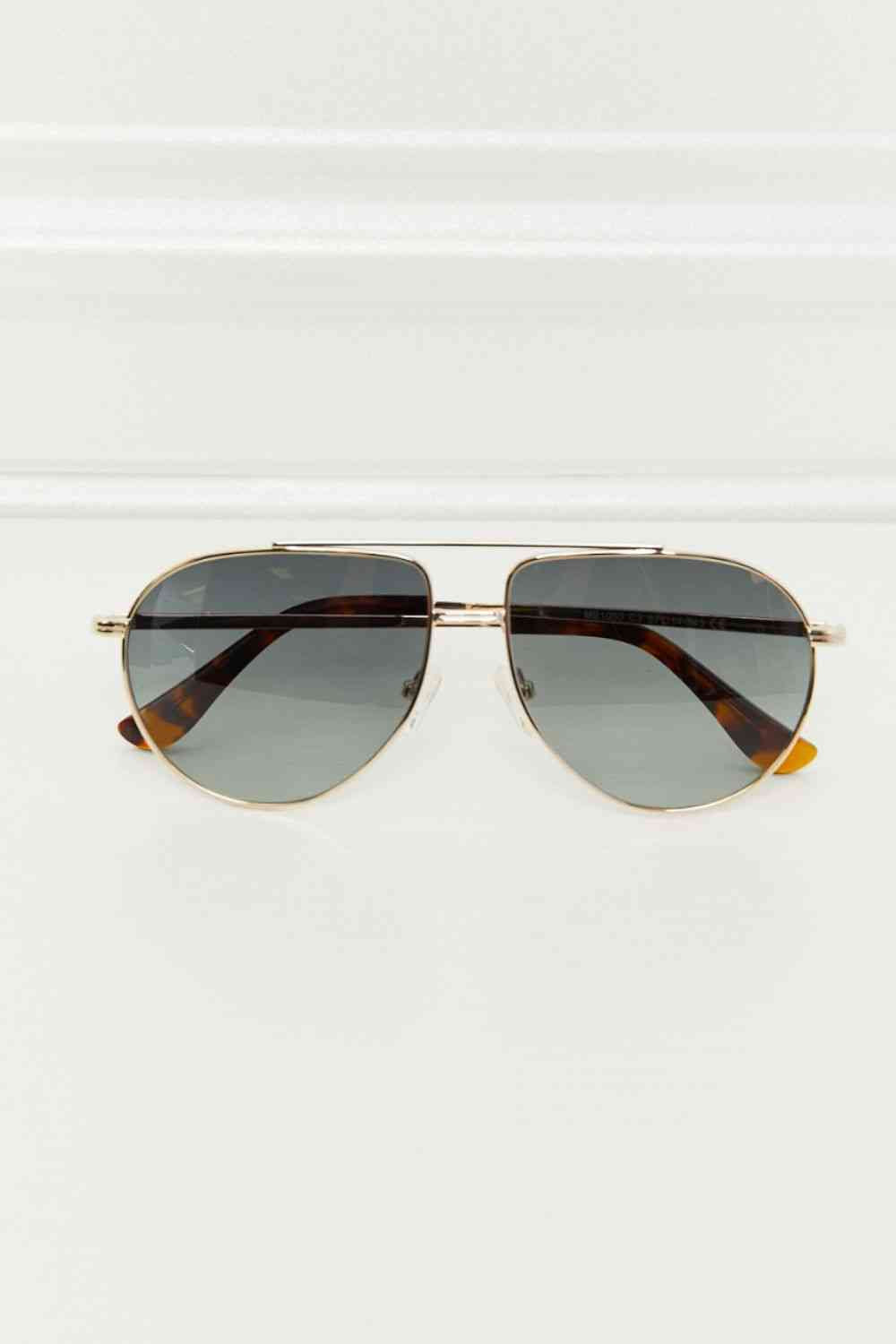 TAC Polarization Lens Aviator Sunglasses - Munsieur