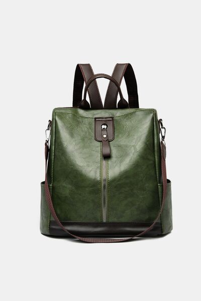 Stylish PU Leather Backpack for Everyday Adventures - Munsieur