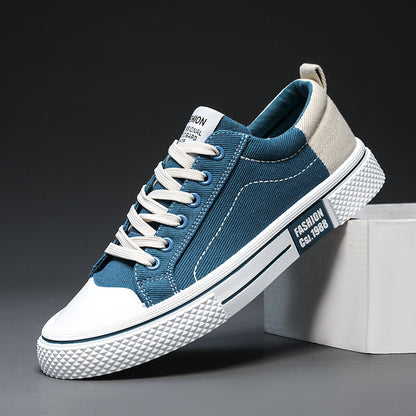 New Versatile Casual Low-top Men's Sports Canvas Shoes - Munsieur