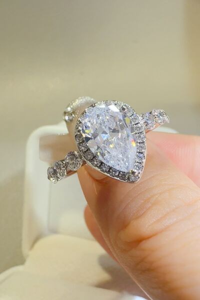 2 Carat Moissanite 925 Sterling Silver Ring - Munsieur