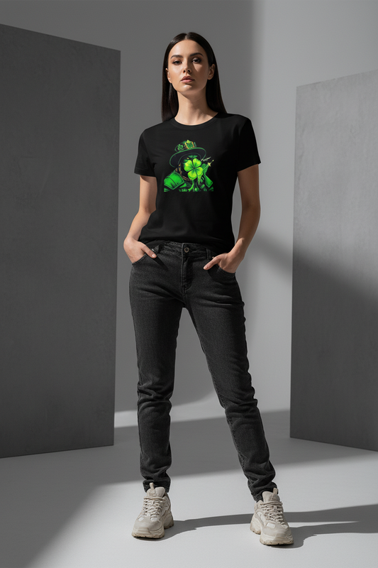 St. Patrick's Day Collection Women's Munsieur Clover Gang T-shirt