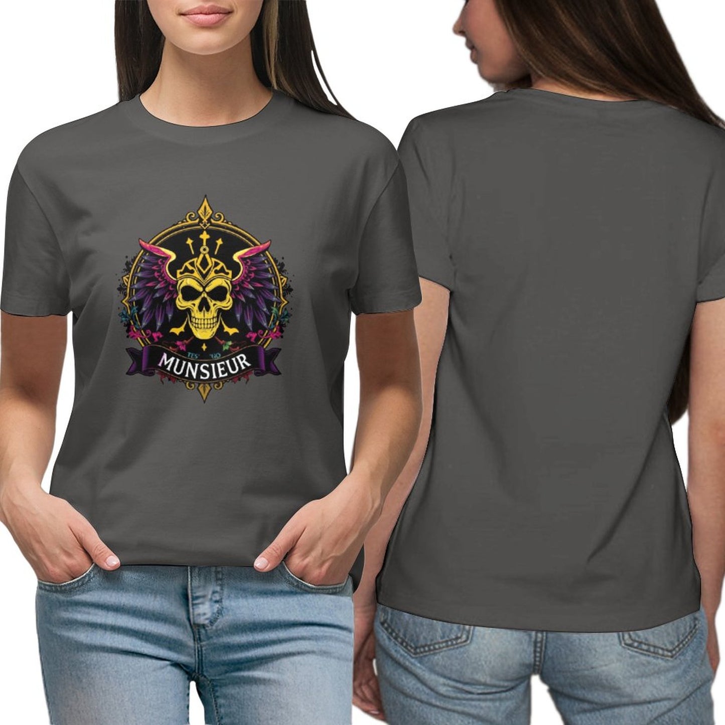 Munsieur T-Shirt for Women: Designed for Comfort, Made for Confidence for Her - Munsieur