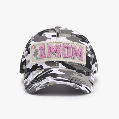 Letter Adjustable Cotton Baseball Cap - Munsieur