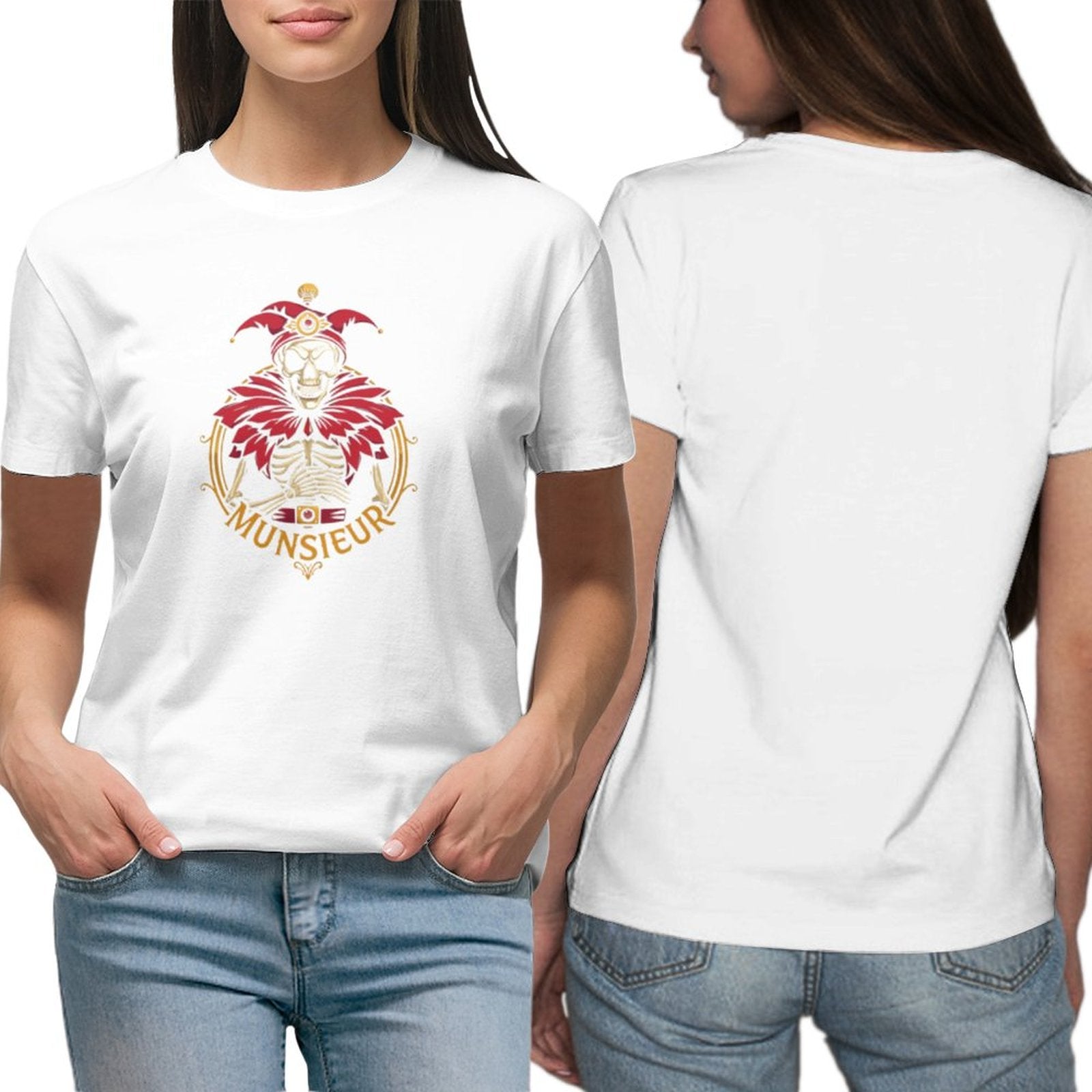 Munsieur Premium Women's T-Shirts: Elevate Casual Wear with Luxe Quality for Her - Munsieur