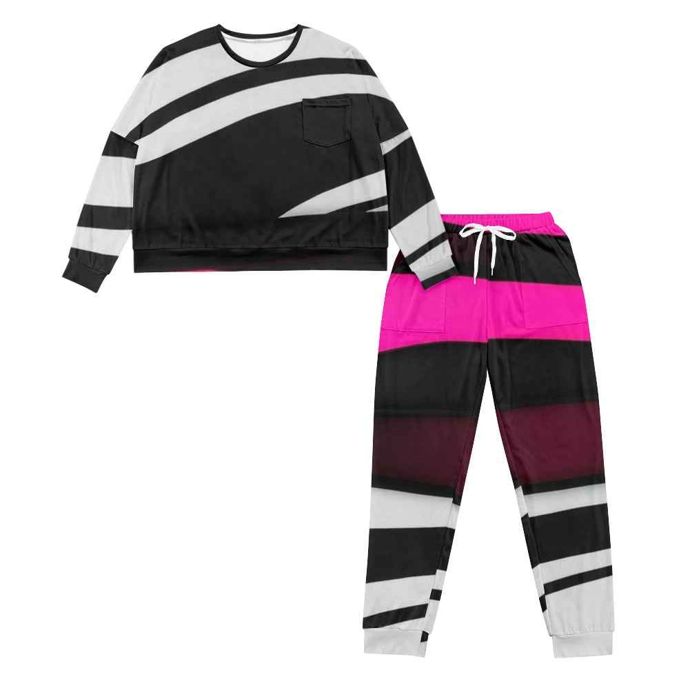 Women's drawstring pajamas set