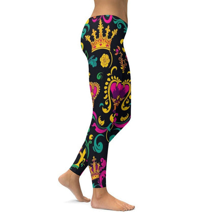Munsieur Seluar Legging Bercetak Kustom untuk Wanita