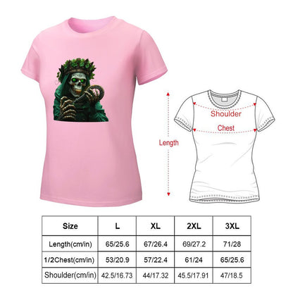 Munsieur St. Patrick's Day Collection T-Shirt for Women – Celtic Goddess Drip
