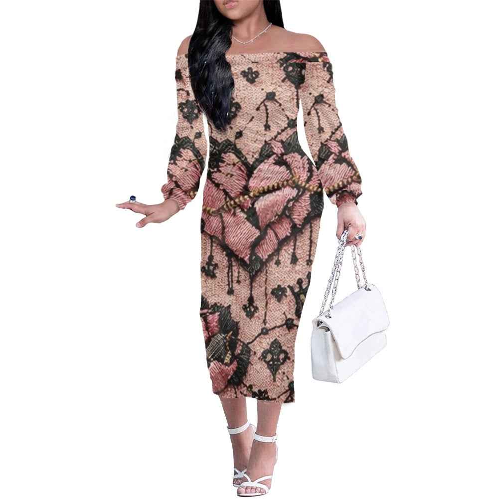 Women's long sleeve dress